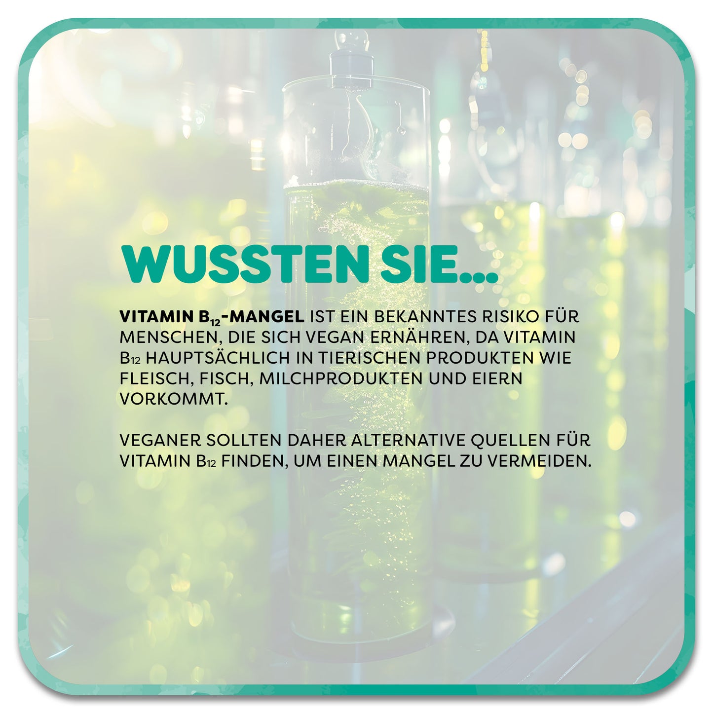 Information zu Vitamin B12 Mangel