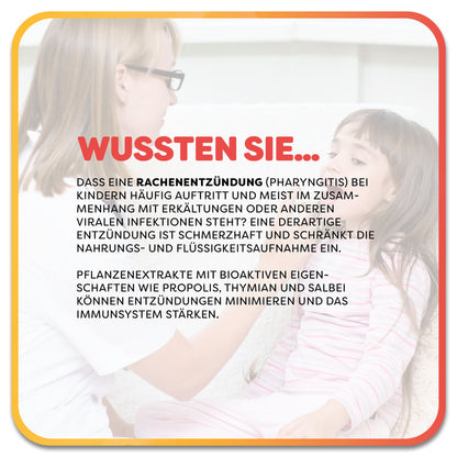 Information zu Rachenentzündungen bei Kindern