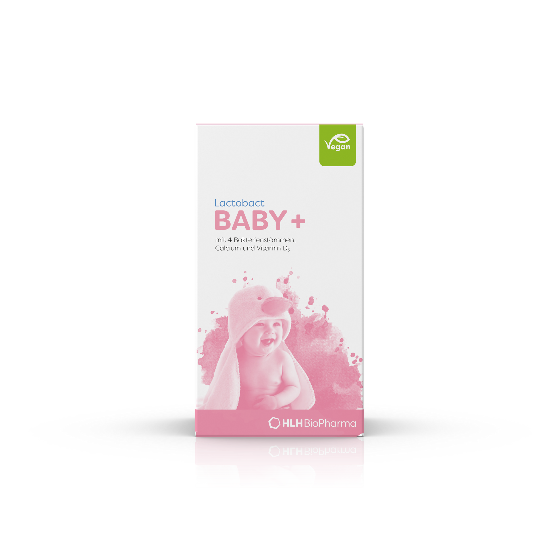 Kartonage Lactobact Baby plus von vorne