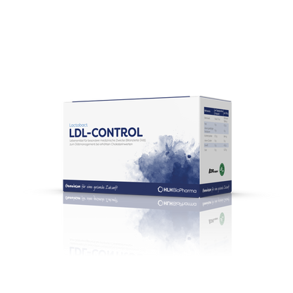 Kartonage Lactobact LDL-Control schräg von vorne